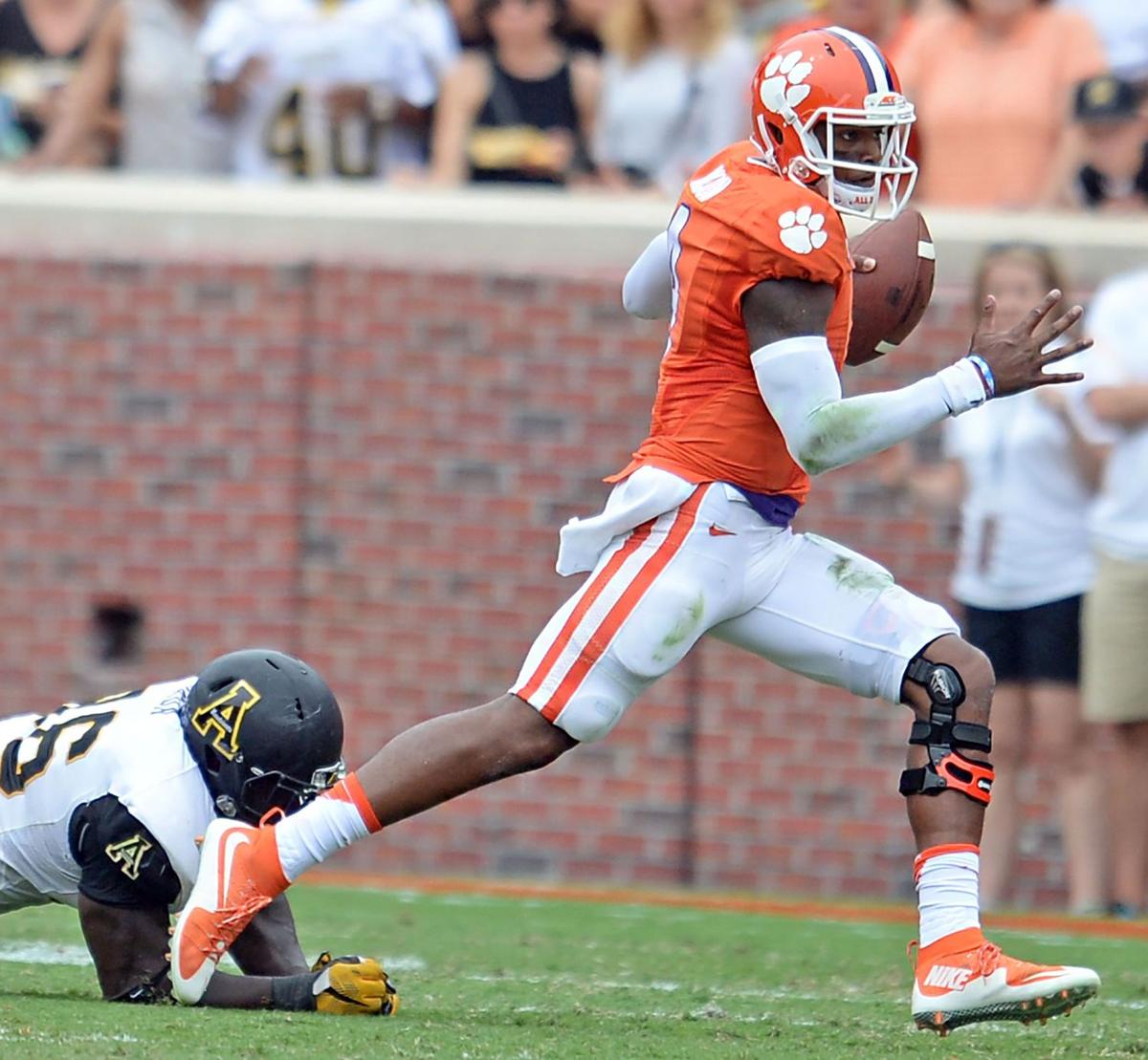 Clemson overcomes App State, 41-10
