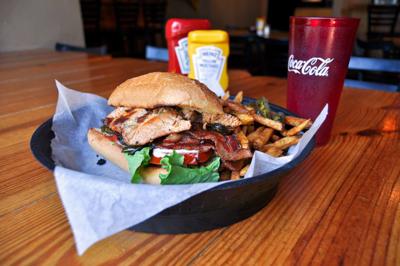 Bite Of The Week Dijon Encrusted Smoked Salmon B L T At Henry S Food Drink Postandcourier Com