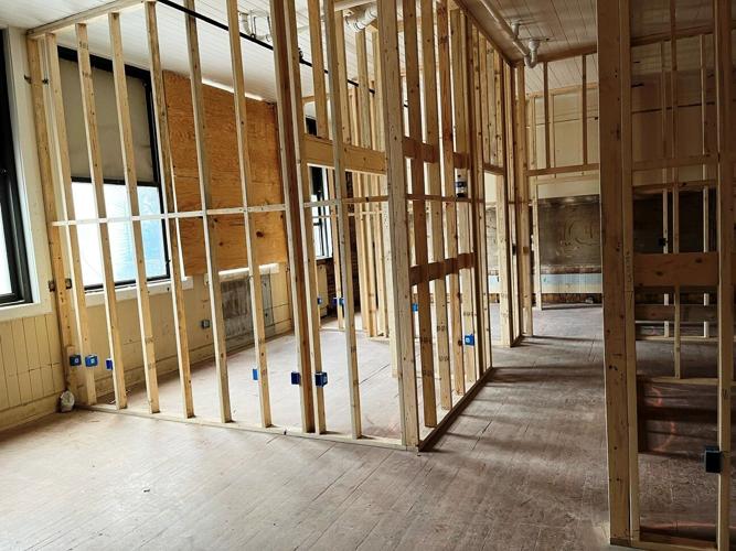 Archer school apartment framing