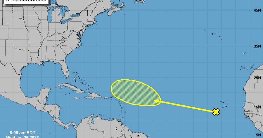 Predicted storm south of Bermuda no longer monitored. Focus shifts to tropical wave near Africa. - Vimarsana News