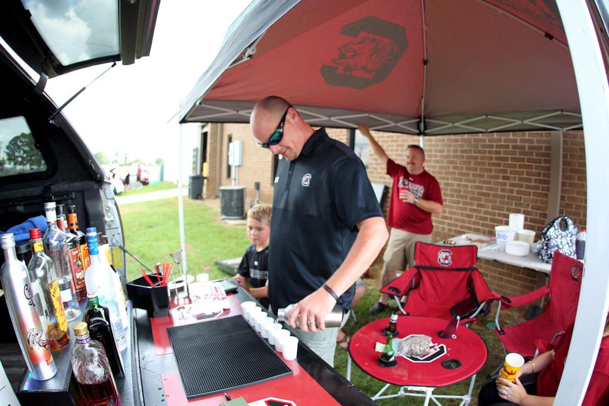 Tailgating at USC vs. ECU