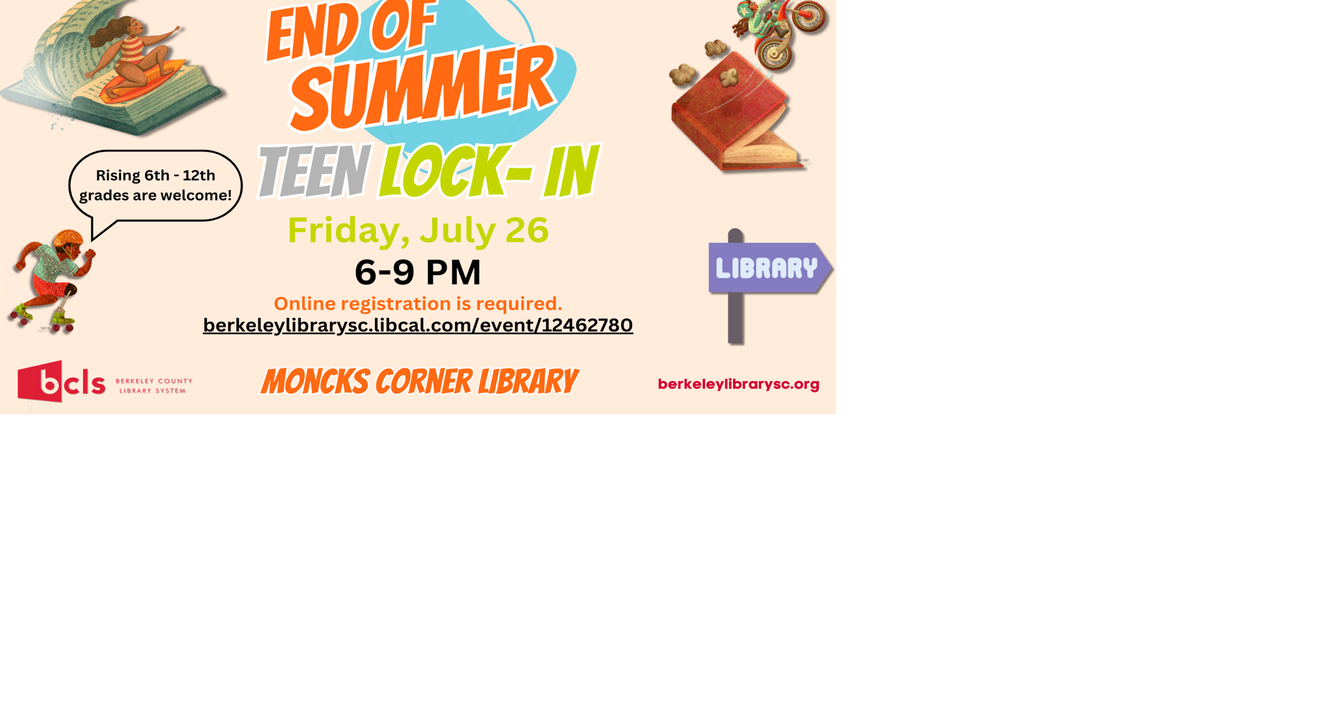 BCLS hosting lock-in for teens