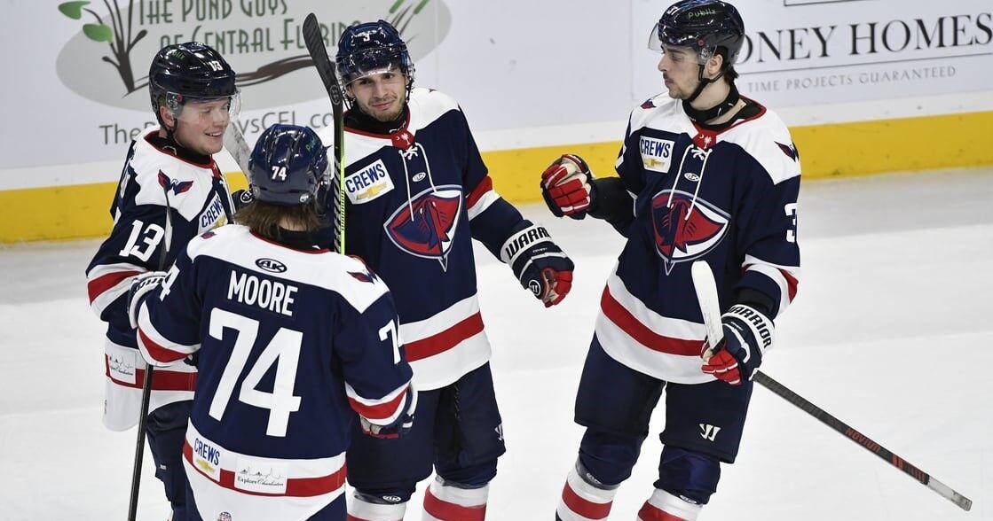 South Carolina Stingrays extend win streak with OT victory over Orlando Solar Bears