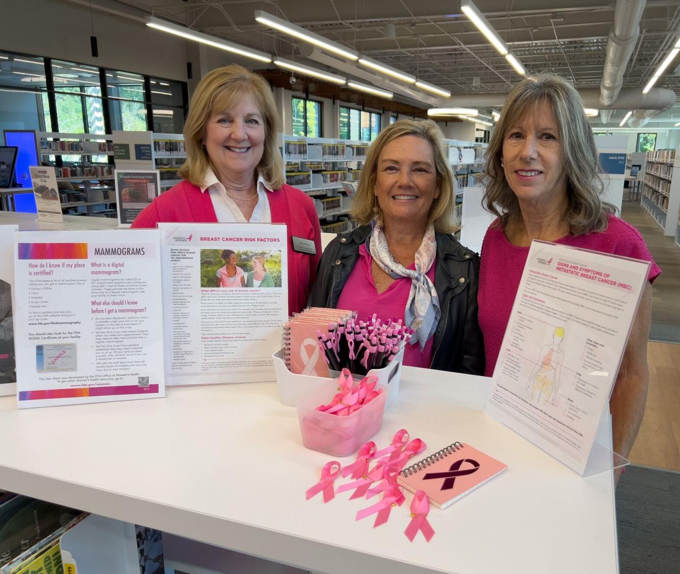 Garden Club promotes breast cancer awareness News