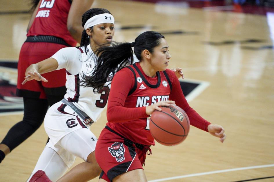 Gamecock’s female basketball team tumbles from 1st place after loss to NC State |  South Carolina