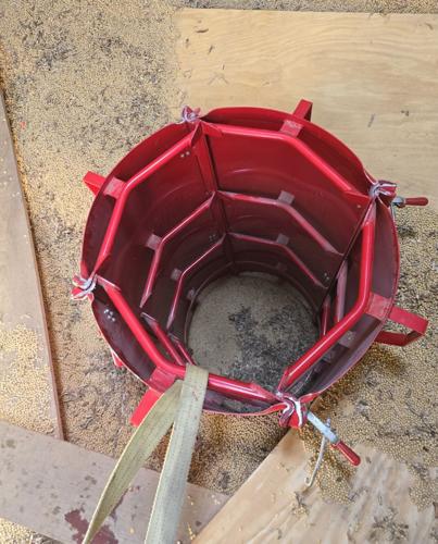 Rescue crews respond to man trapped in grain bin