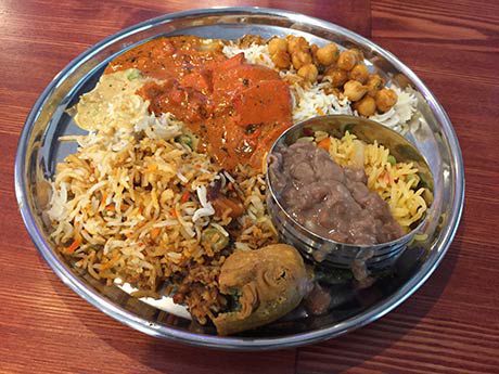 Lunch Buffet at Persis Biryani Indian Mexican Grill Food