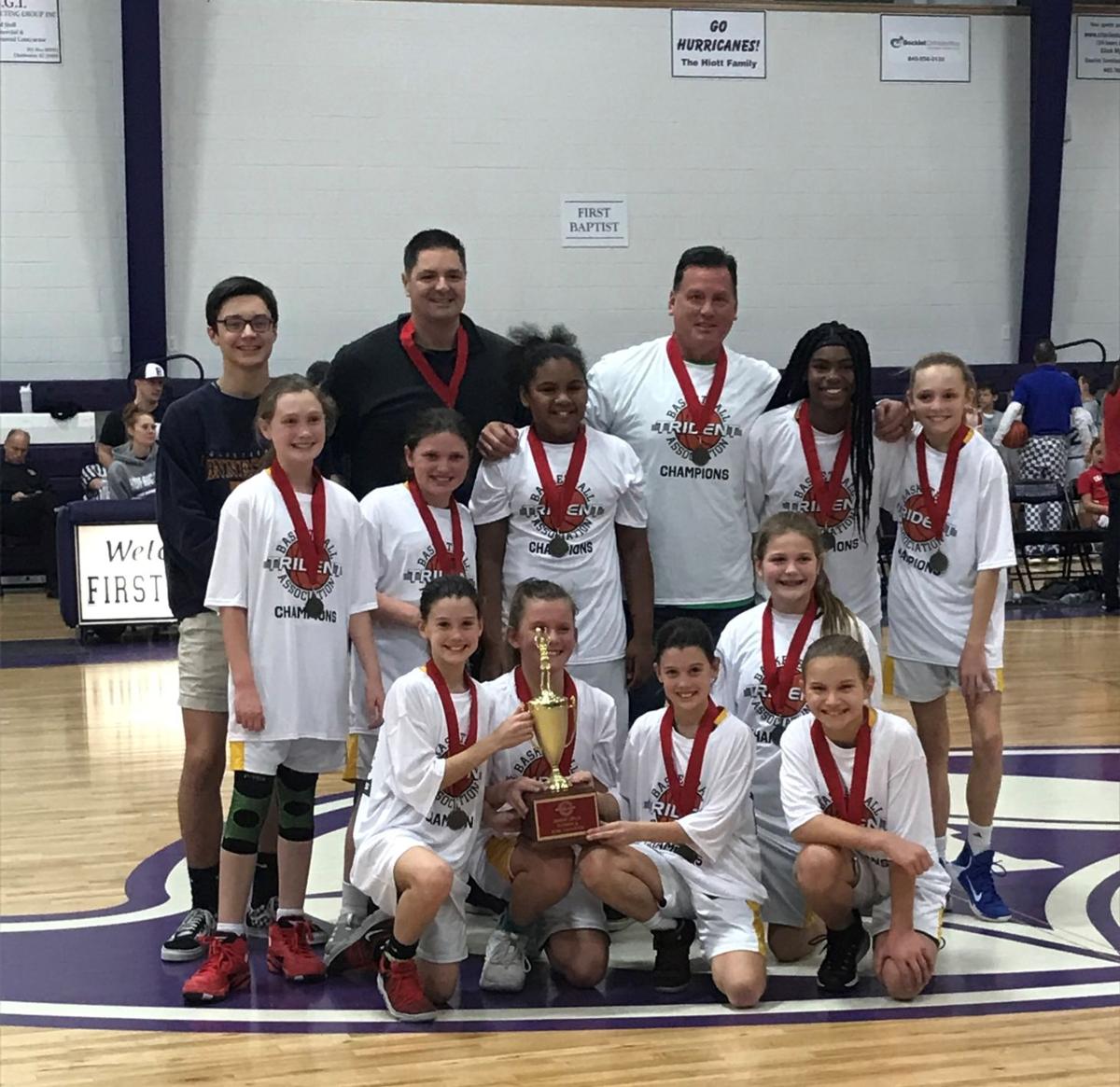 Jennie Moore Girls Basketball Team Wins Trident League Basketball