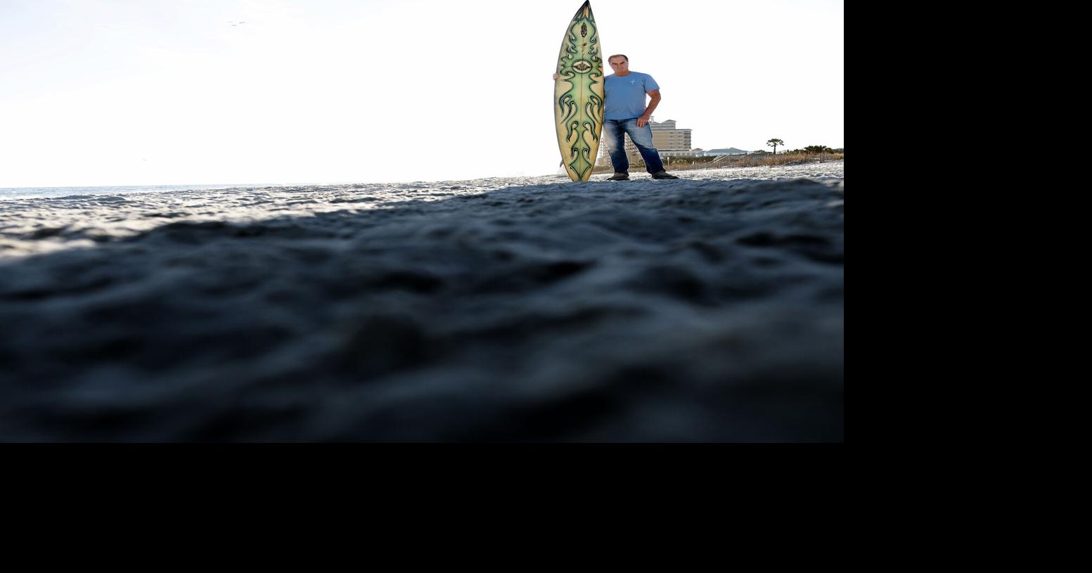 How a Myrtle Beach artist painted his way around the world and into a surfing hall of fame