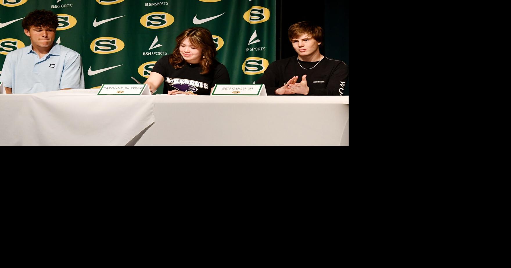 Athletes sign with college programs