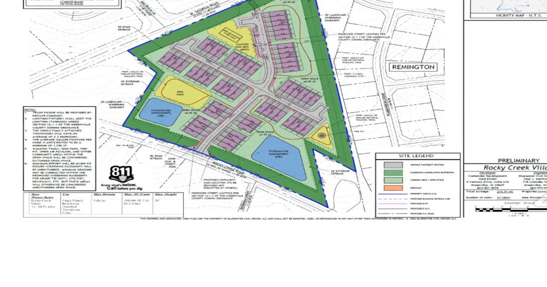 Simpsonville, Five Forks, Piedmont developments seek rezoning, with