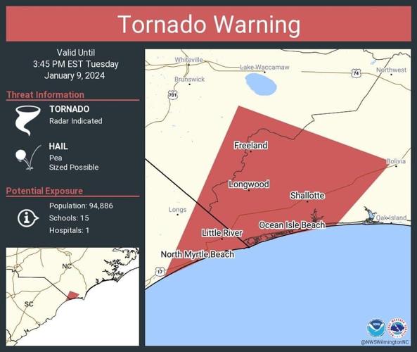 Storm could bring high winds, tornadoes to Myrtle Beach area News