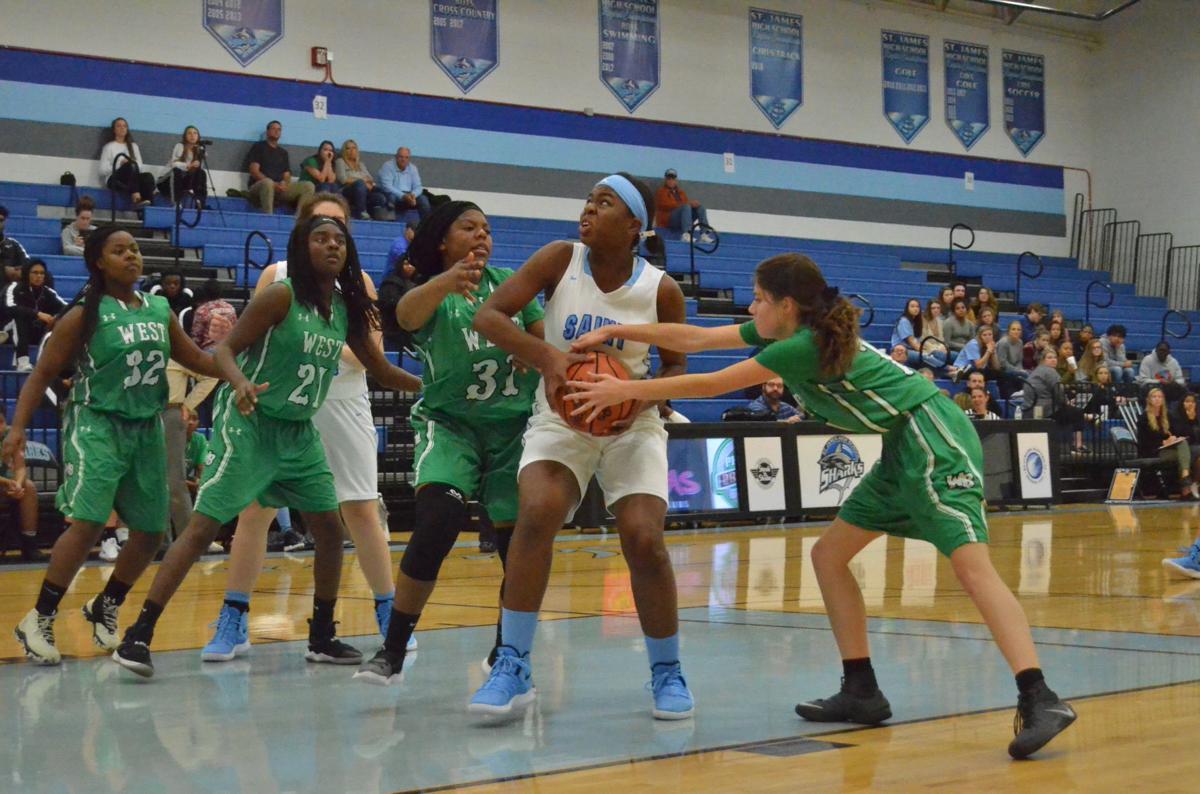 2018 Girls Varsity Basketball St James Vs West Brunswick