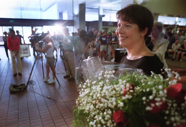 25 years in the open water Charleston's most famous swimmer, Kathleen