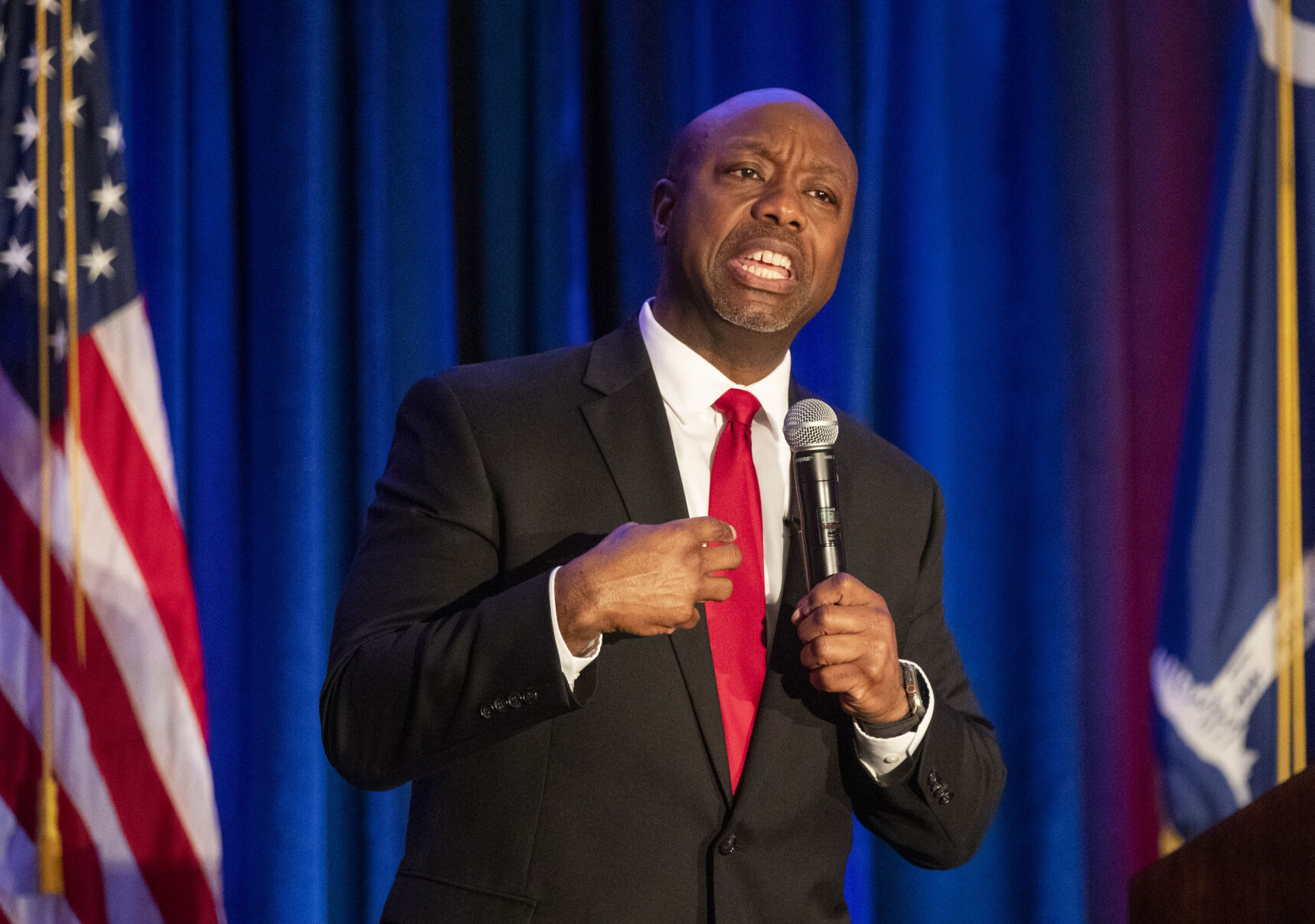 Tim Scott Rsc Tim Scott sidesteps Haley endorsement as he kicks off national ...