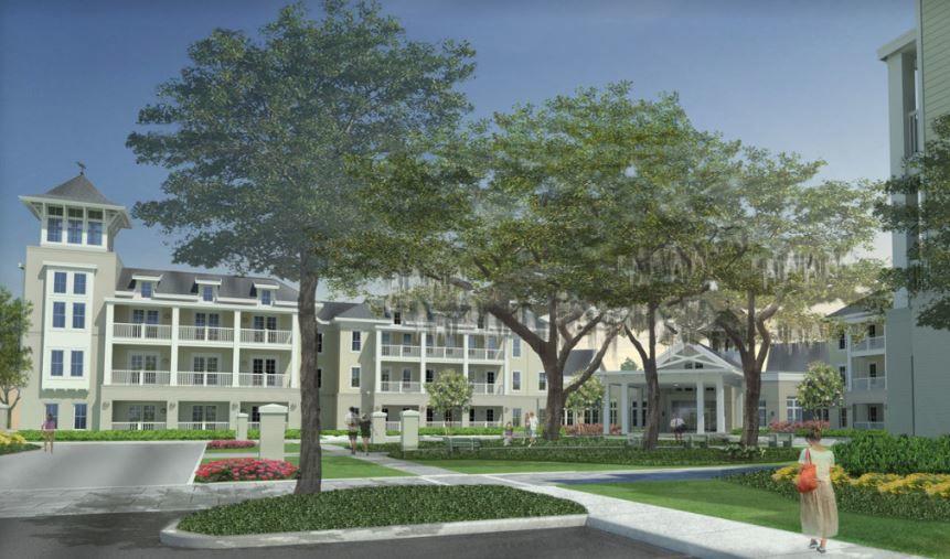 221unit, luxury Mount Pleasant seniorliving community complete Real