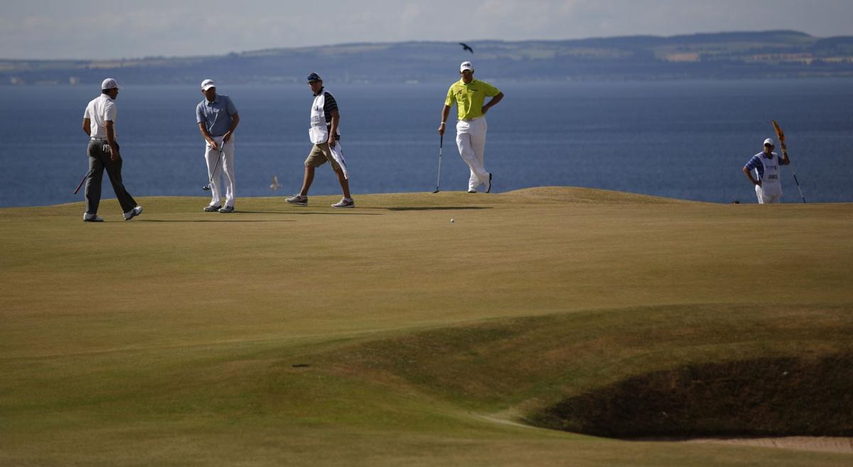First Round British Open Golf