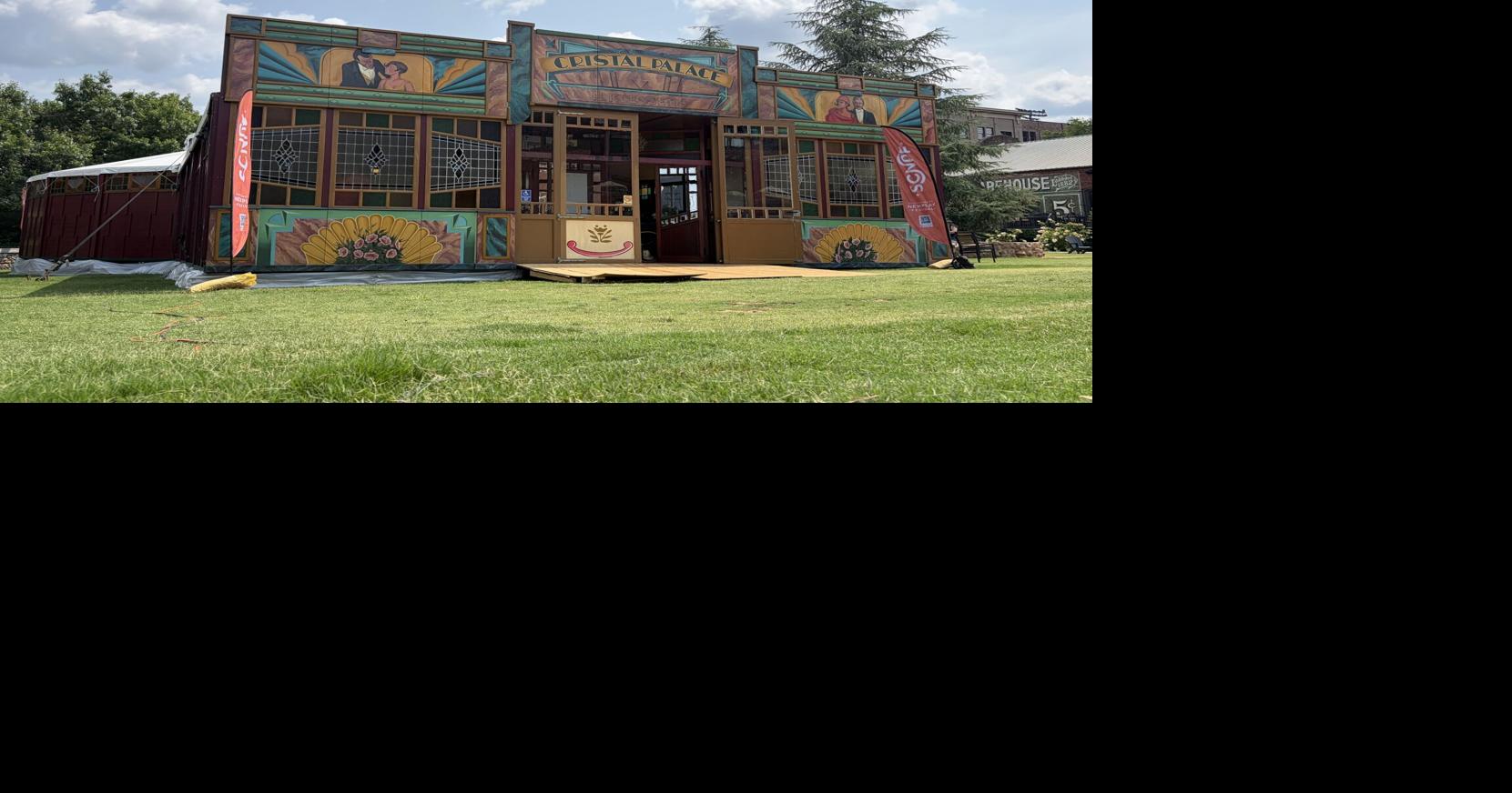 Why a 1940s Belgian spiegeltent has popped up on Greenville's Main Street