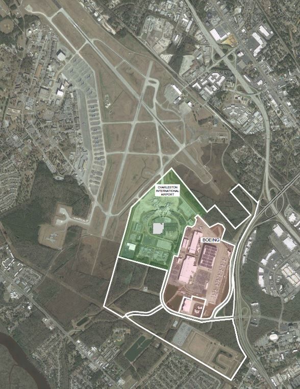 Charleston airport gives Boeing 10 more years to buy land under SC 787 plant Real Estate