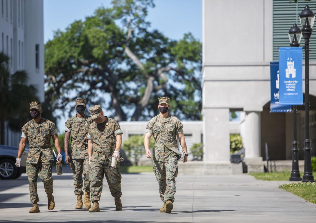 Marine Corps Will Quarantine Parris Island Boot Camp Recruits At The Citadel In Charleston Covid 19 Postandcourier Com - bct fort jackson south carolina roblox