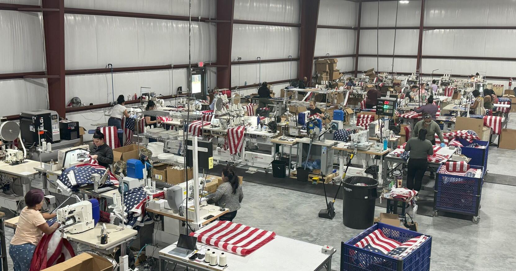 S.C. flag maker unfurls $6.3M expansion, adding 84 jobs | Business - Vimarsana News