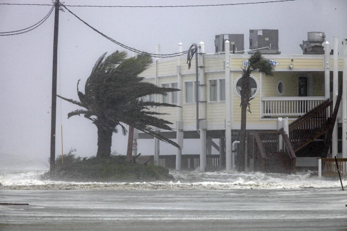 Tropical Storm Irma's surge inundates portions of Edisto Beach, leaving