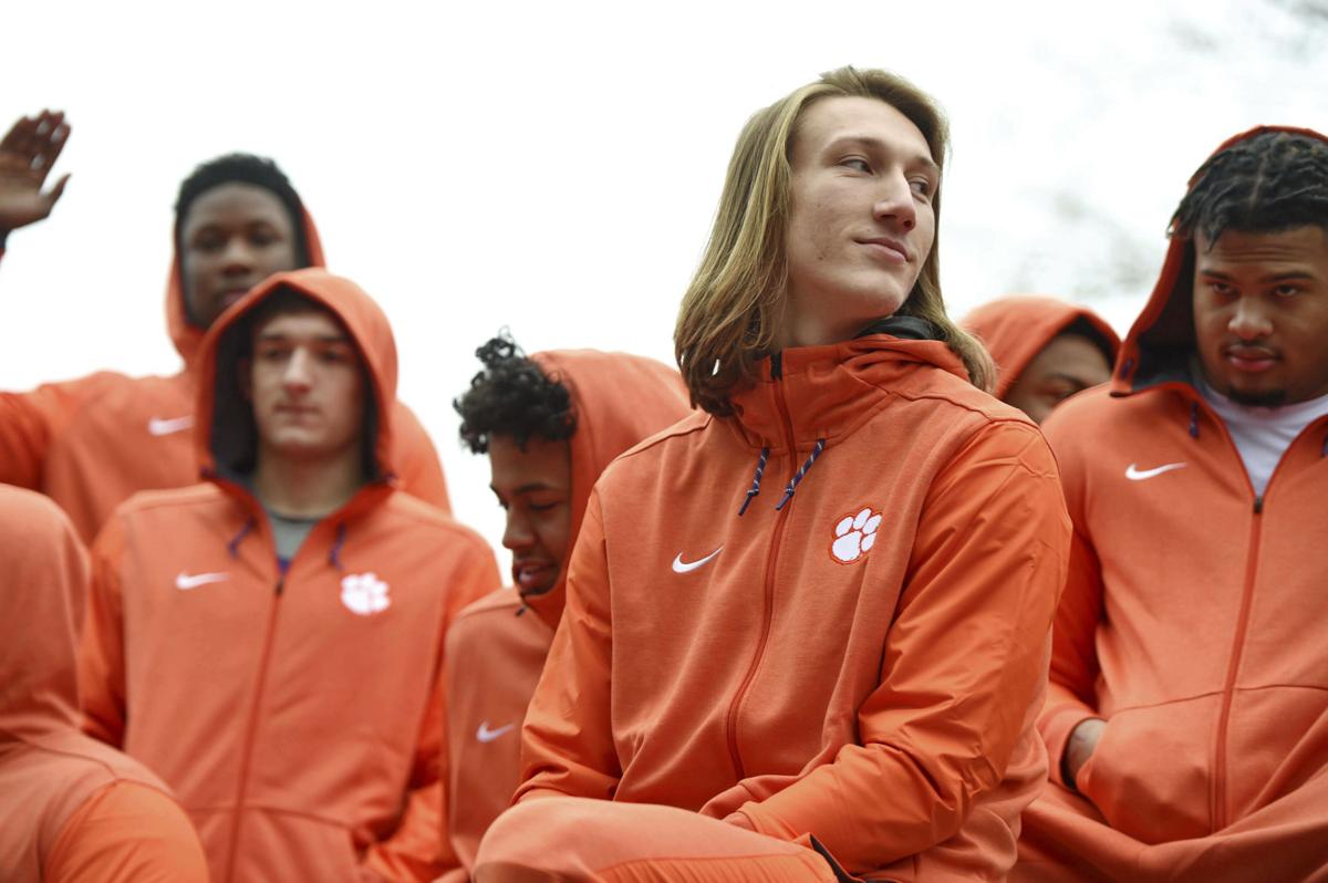 Clemson Celebration Football