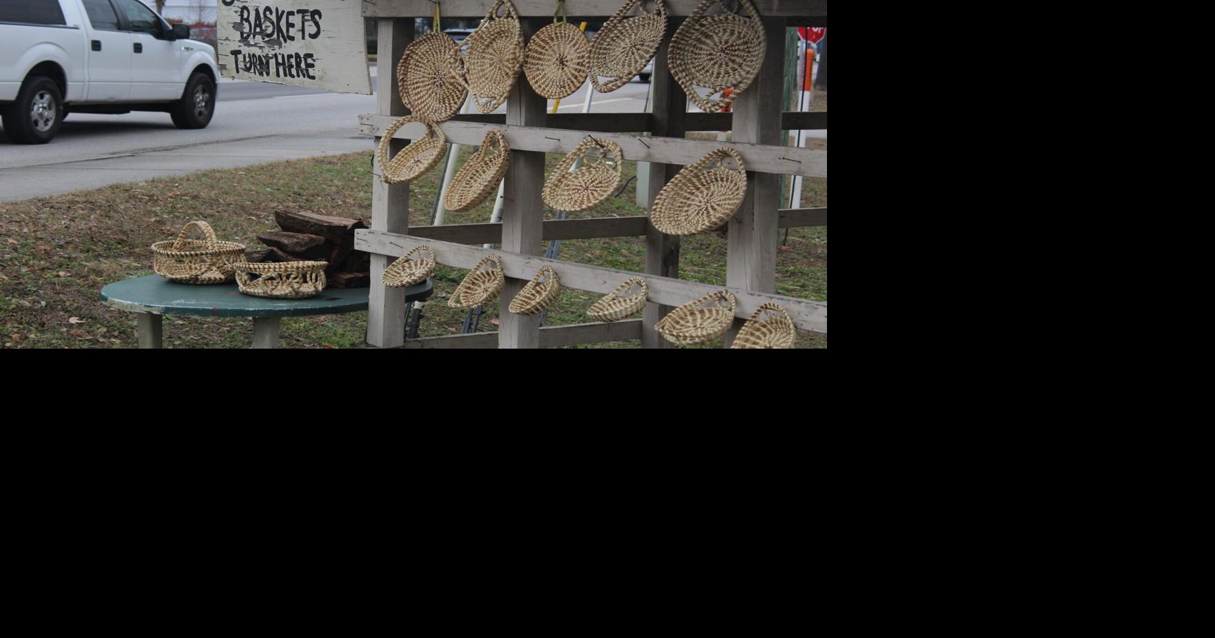 The art of sweetgrass basket weaving Photos