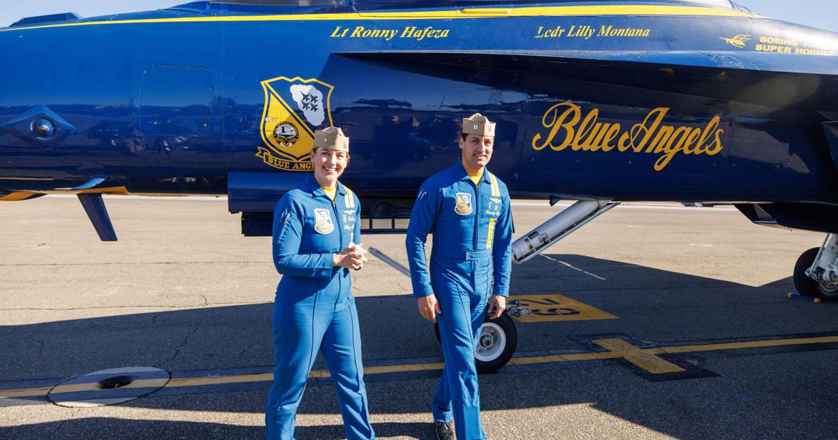 The Blue Angels are coming back to Charleston — and one pilot can’t believe he’s here