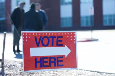 Vote Here, Aiken High School (copy) (copy) (copy)