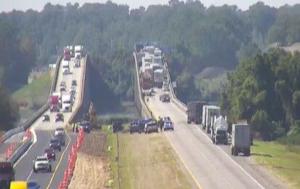 SC interstate blocked after 40-car pile up shuts down northbound lanes, fire department says
