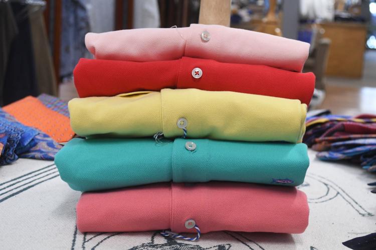 5 color options for shirts