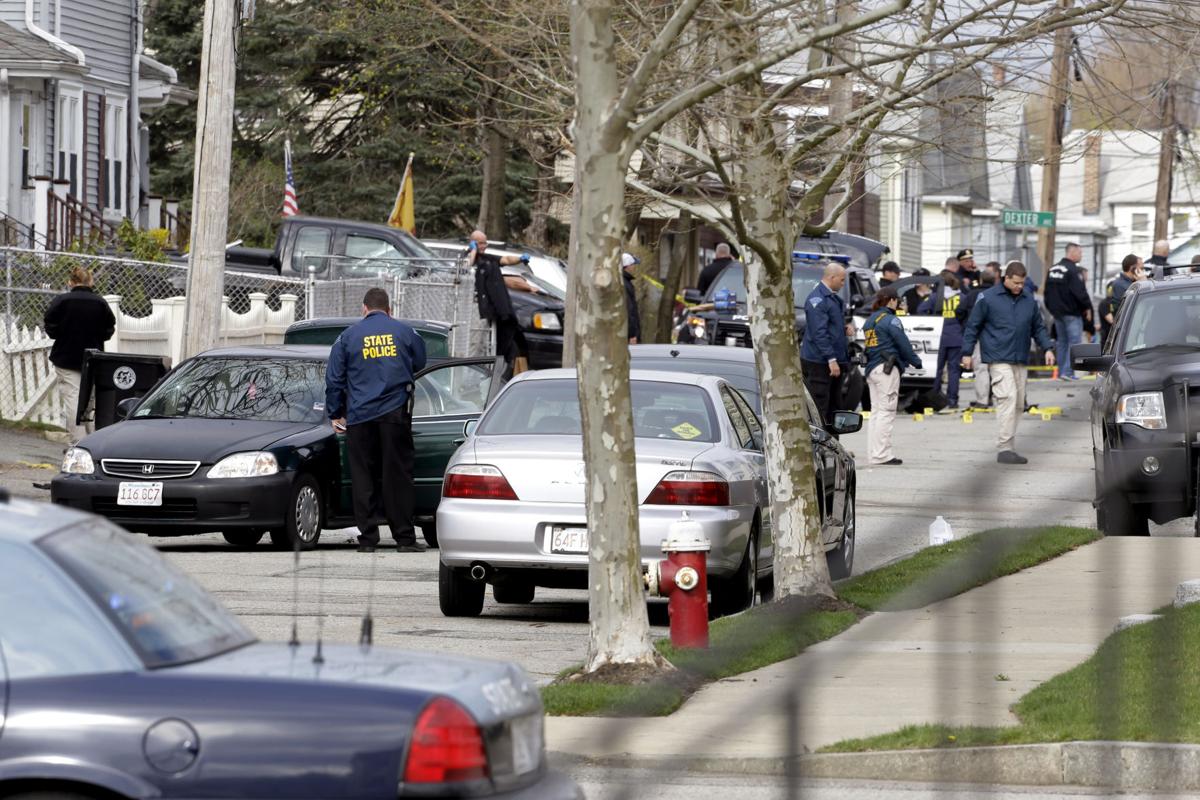 Bombing suspect search