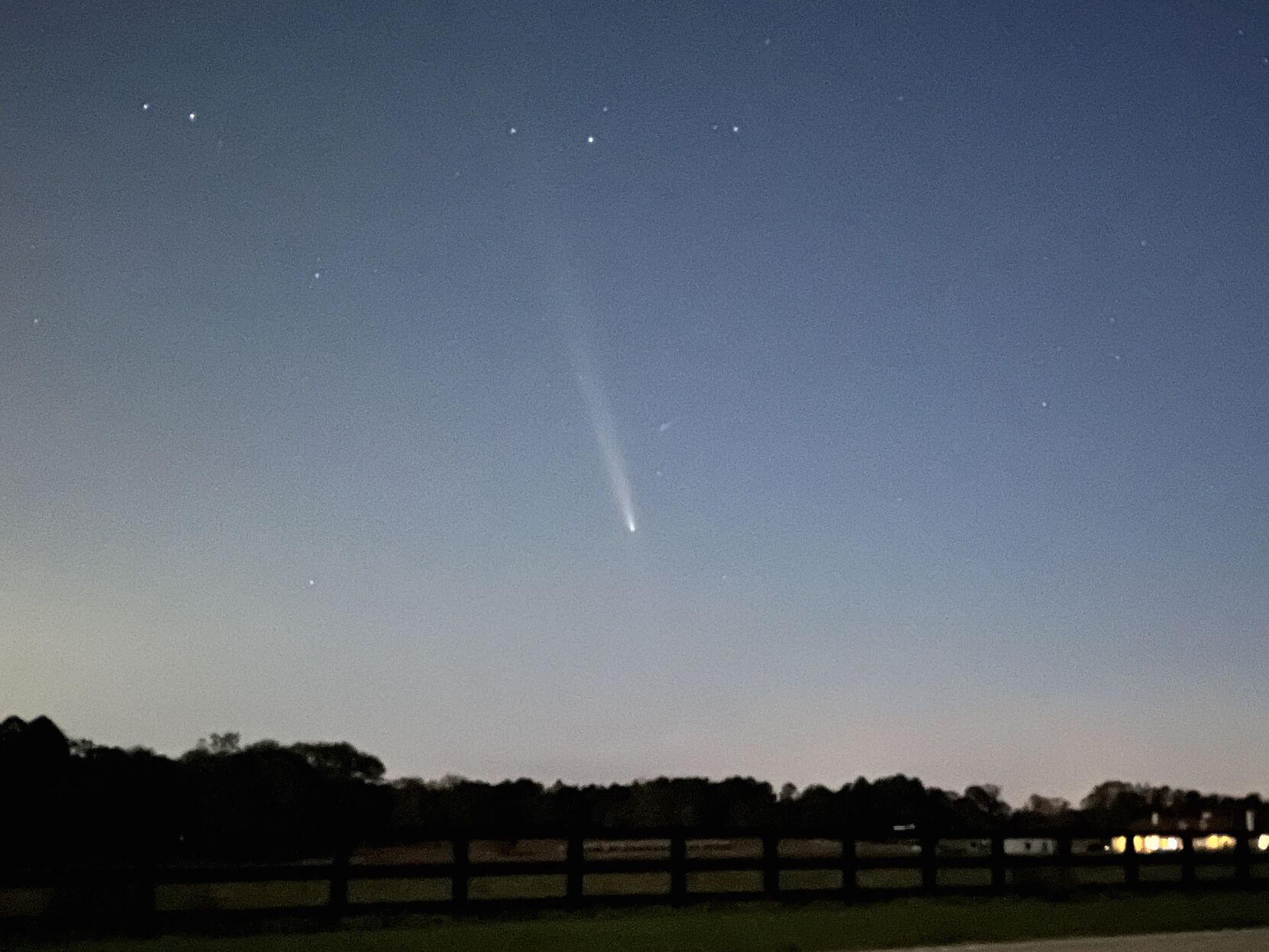 Rare Comet Soaring Over Aiken And Edgefield Counties | News ...