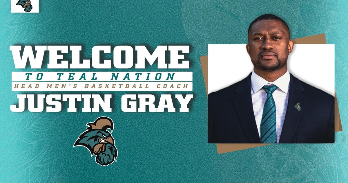 Justin Gray named Coastal Carolina basketball coach Justin Gray named Coastal Carolina basketball coach