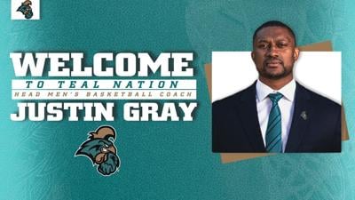Justin Gray named Coastal Carolina basketball coach