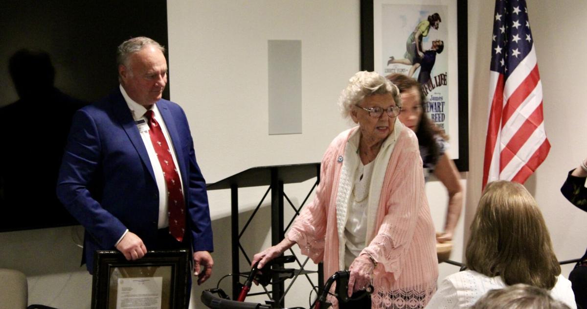 101-year-old Fort Mill WWII veteran honored by Columbia VA with Centenarian Award