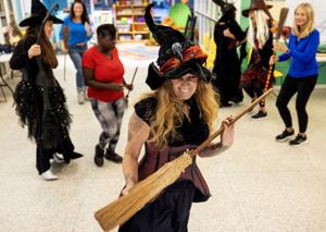 Witches Gather on Folly Beach for Annual Halloween Dance