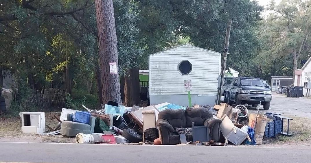 Vacant lots have become dumping grounds in North Charleston. Here's how to properly discard items.