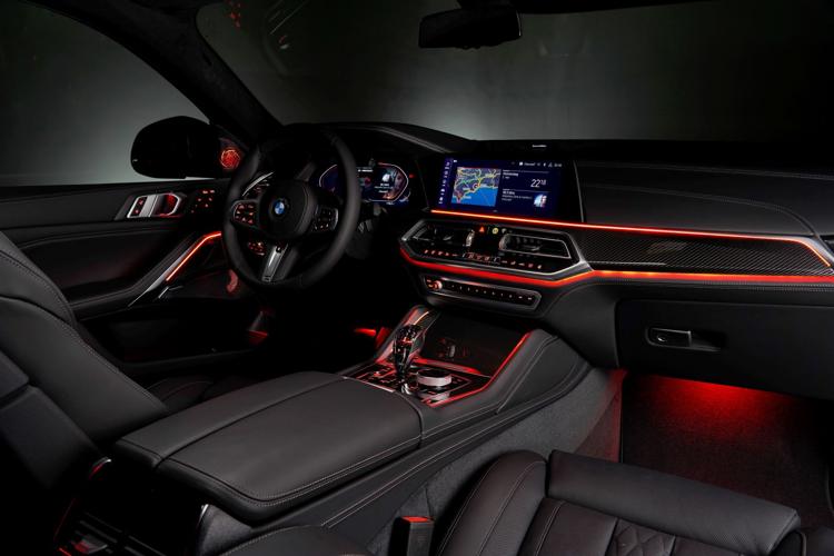 BMW X6 interior