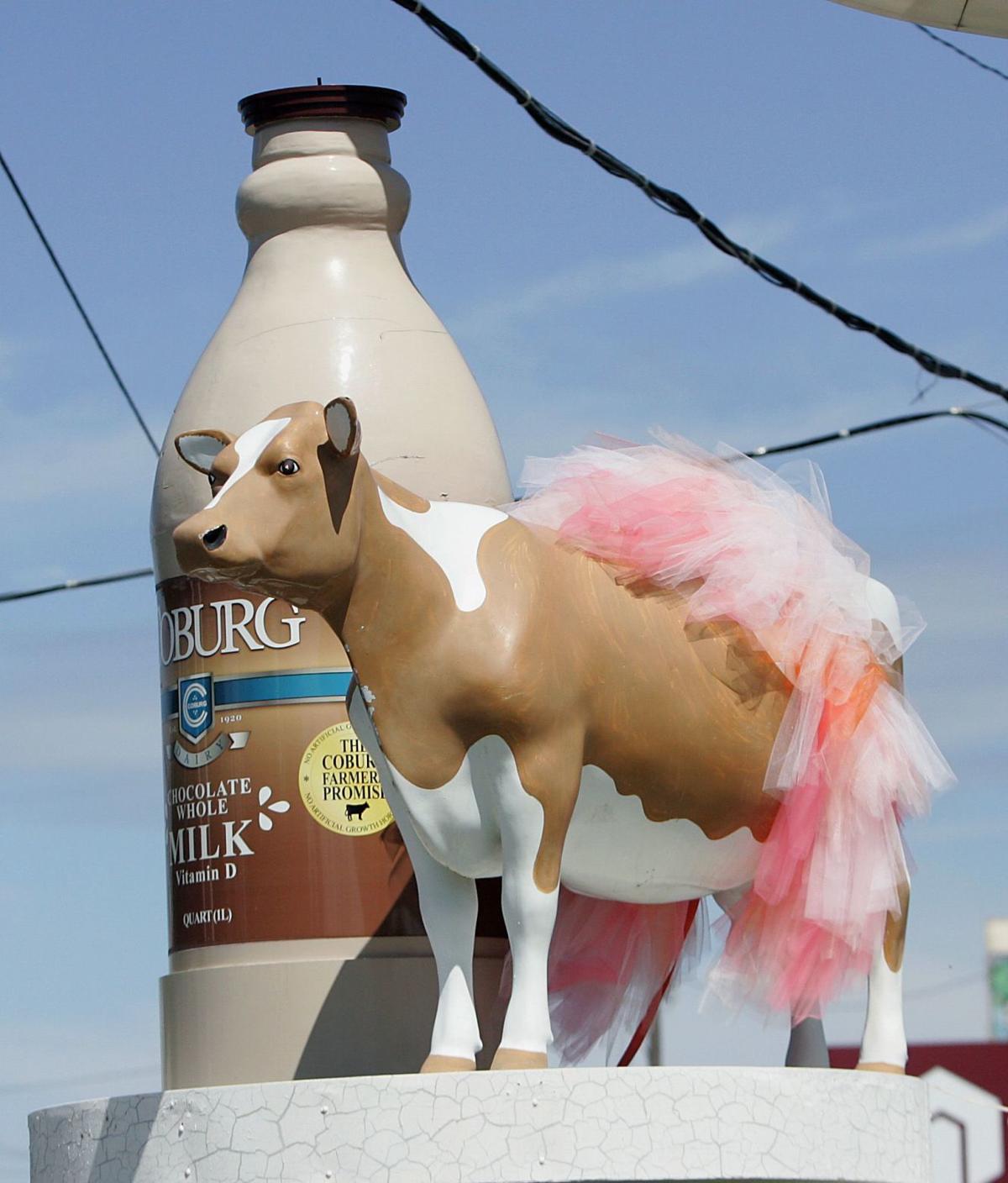 Former CEO of dairy company that named iconic Charleston Coburg Cow