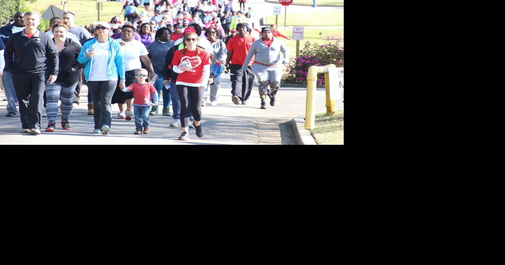 Thousands pack Greeneway for CSRA Heart Walk News