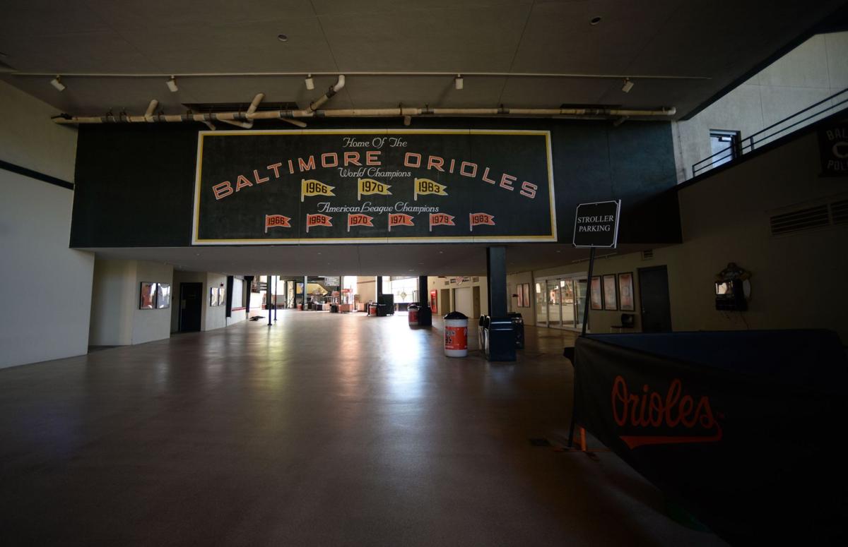 No fans at Orioles game