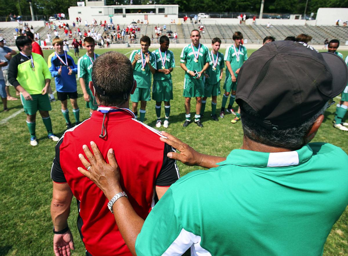 Bishop England boys win AA state soccer title