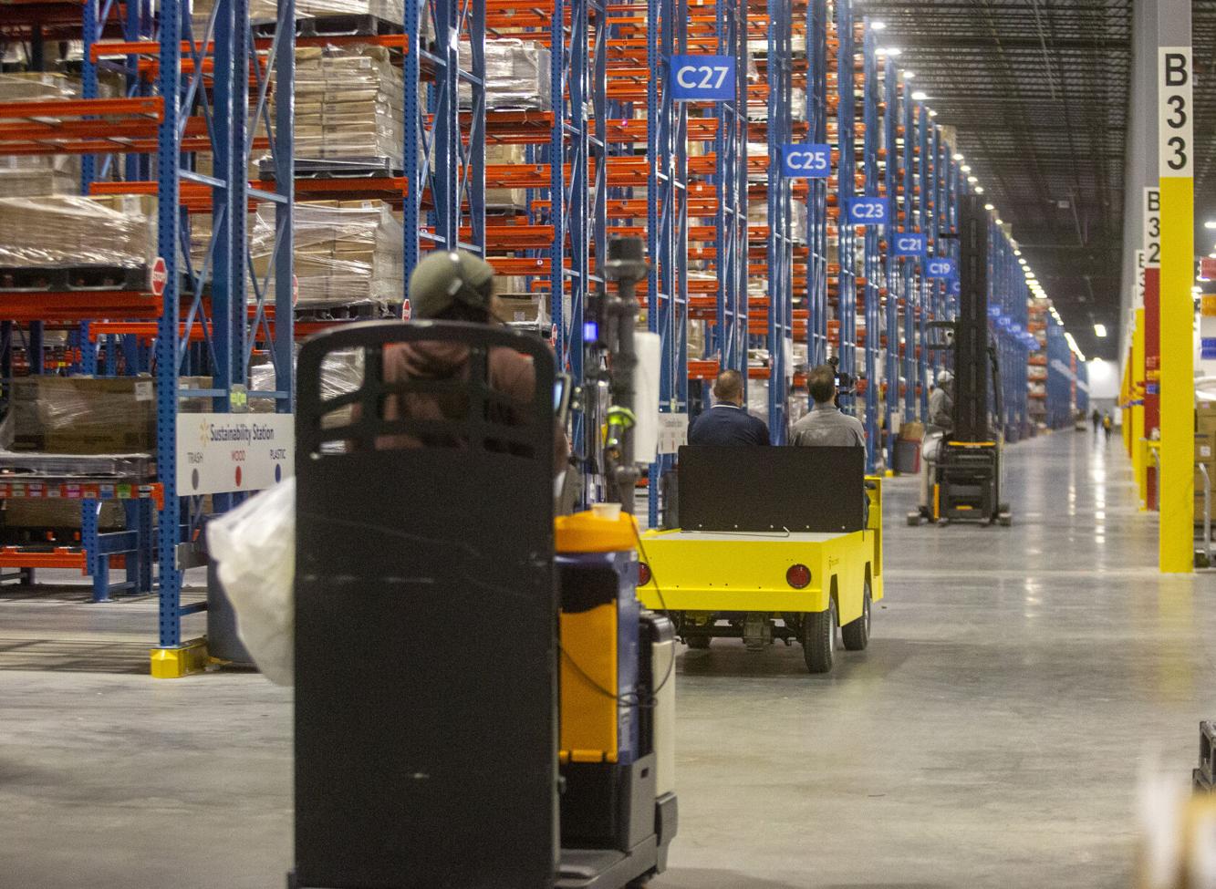 Walmart's massive distribution center in Ridgeville a project years in