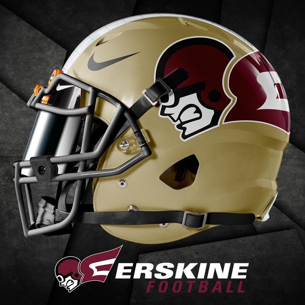 Coolest college helmets in SC? Erskine football relaunches program