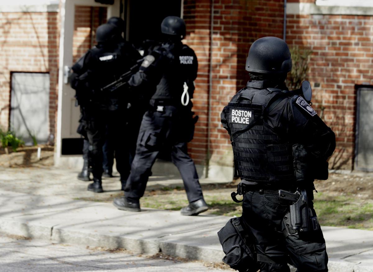 Bombing suspect search