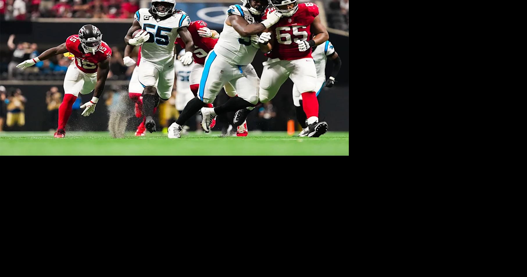 Panthers crush Falcons