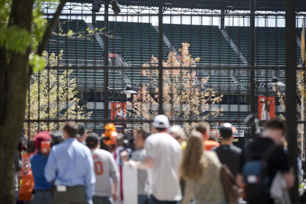 No fans at Orioles game