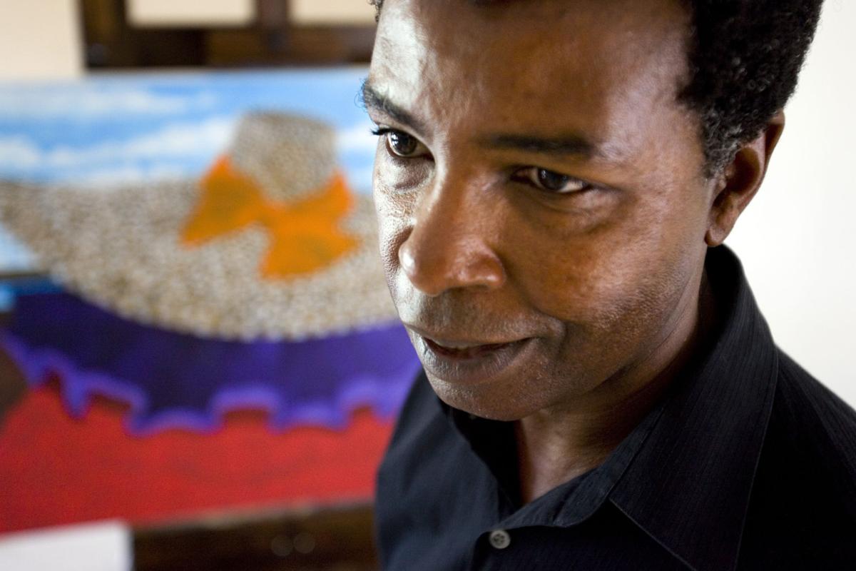 Painter Jonathan Green portrays pioneering educator Septima Clark in